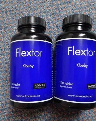 NEUSPĚL Flextor klouby, 120 tablet, Doplněk stravy obsahoval podstatně méně chondroitin sulfátu, než bylo uvedeno na obalu. Výrobce:ADVANCE nutraceutics s.r.o., Kukulova 24, 169 00 Praha