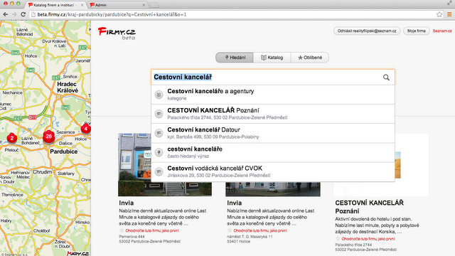 Podívejte se, jak bude vypadat nový katalog Firmy.cz