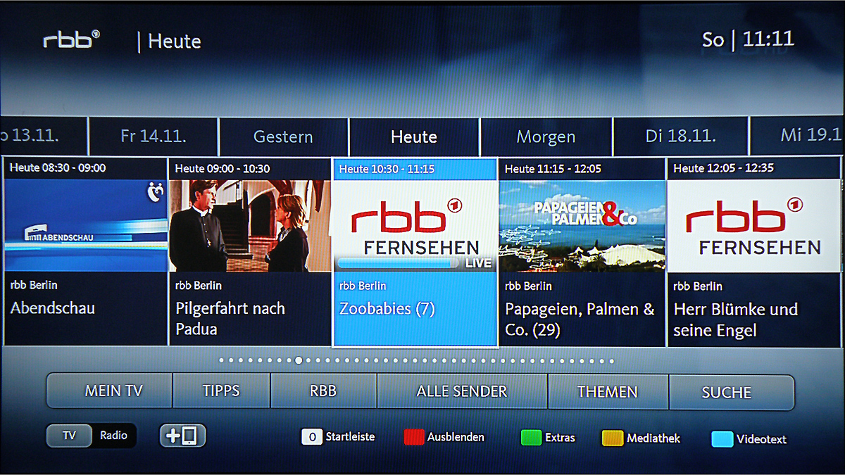 Fotogalerie k přijímači Technisat DIGIT ISIO S2