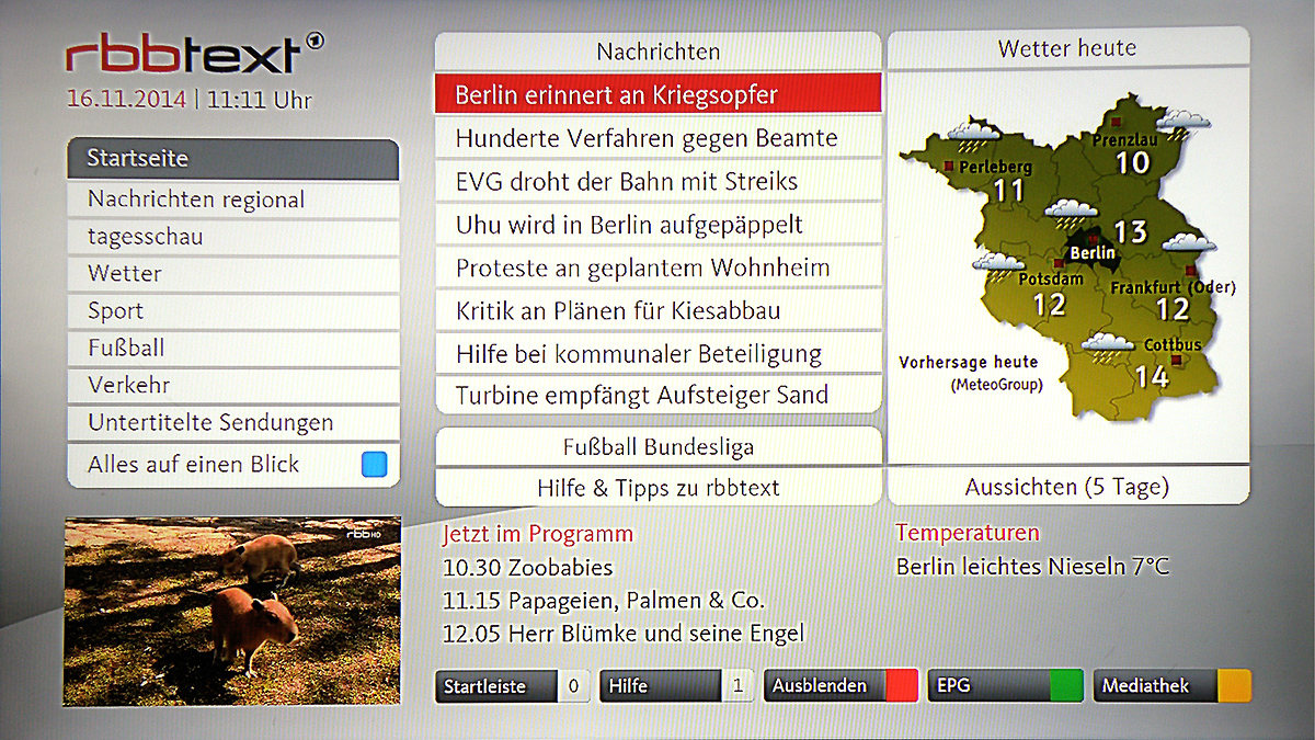 Fotogalerie k přijímači Technisat DIGIT ISIO S2