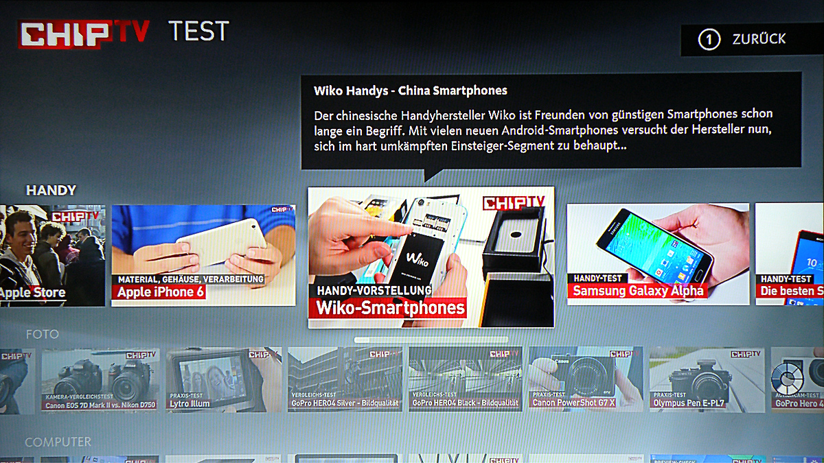 Fotogalerie k přijímači Technisat DIGIT ISIO S2