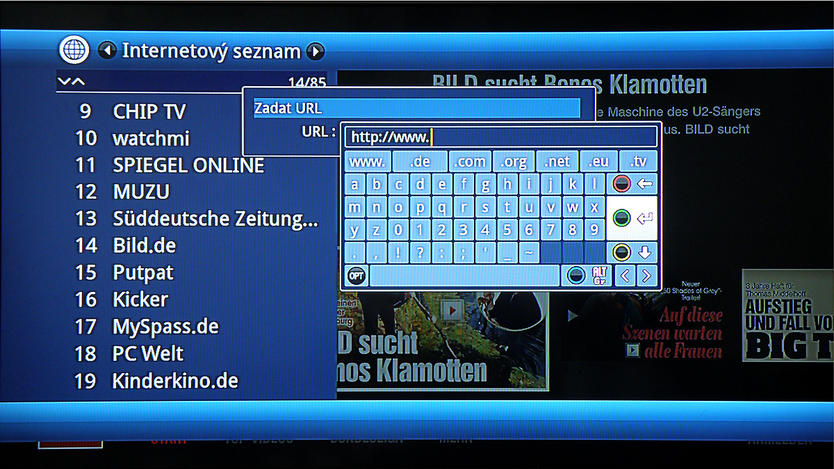 Fotogalerie k přijímači Technisat DIGIT ISIO S2