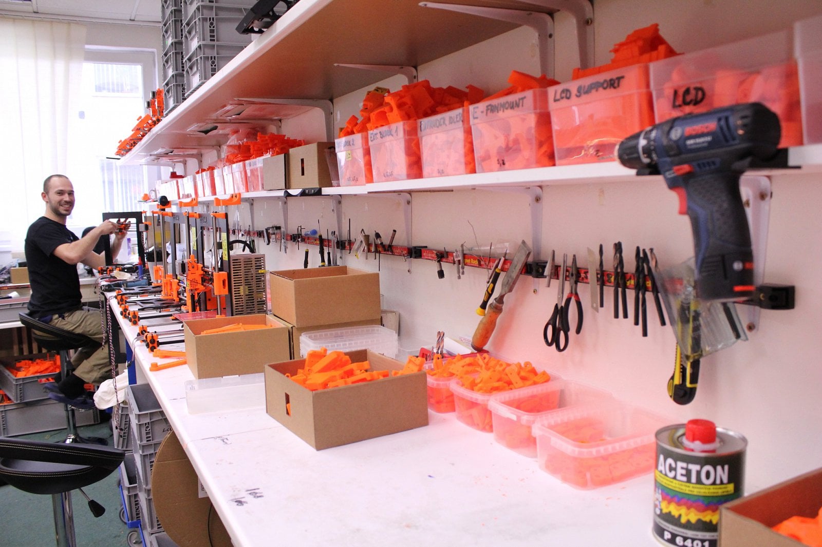 Jak se vyrábí 3D tiskárny v Prusa Research