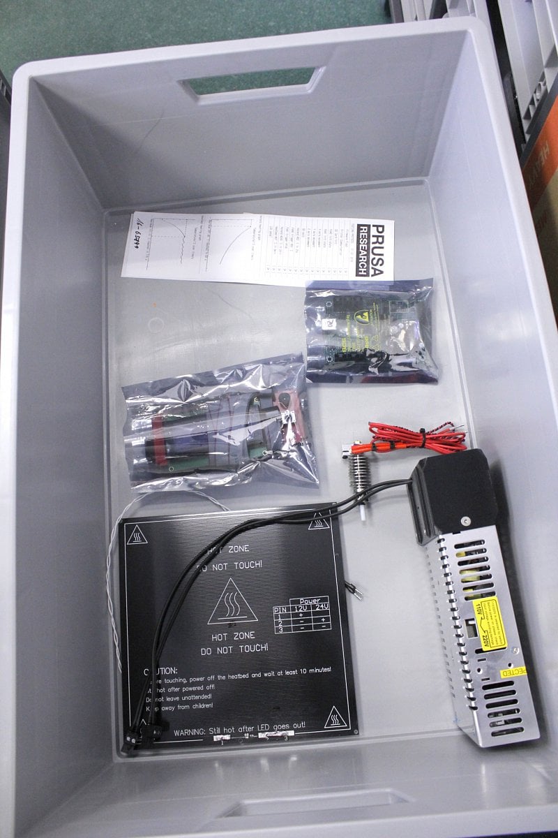 Otestované sestavy končí v jedné krabici.