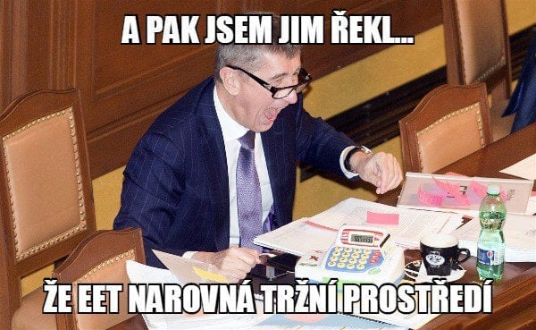 Kreslené vtipy a koláže na téma elektronické evidence tržeb