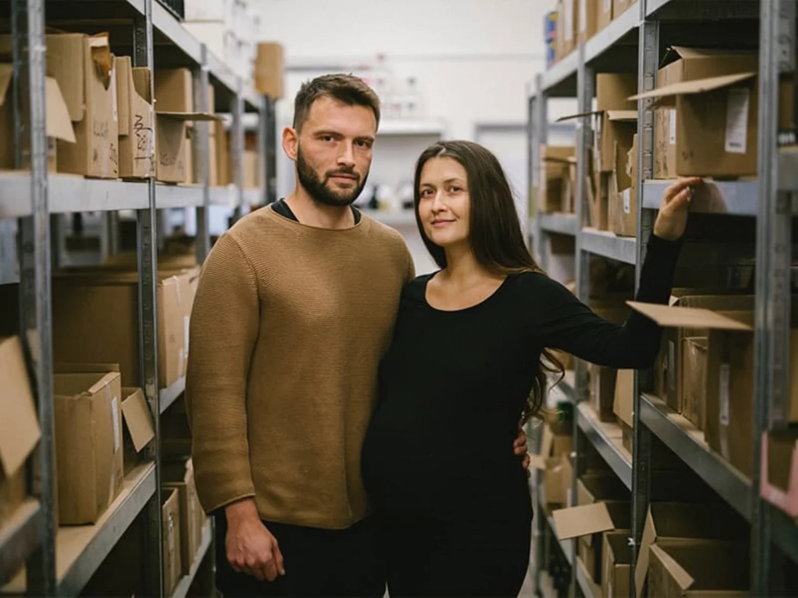 Stanislav a Kristýna ve skladu