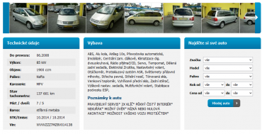 Inzerovaný VW Sharan byl po havárii a ani kilometrový nájezd nebyl autentický.