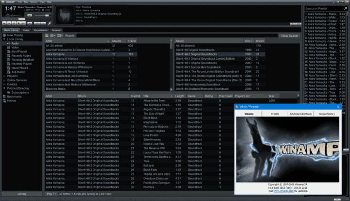 Winamp 5.8 beta