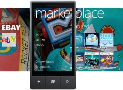 Screenshot Windows Phone Marketplace