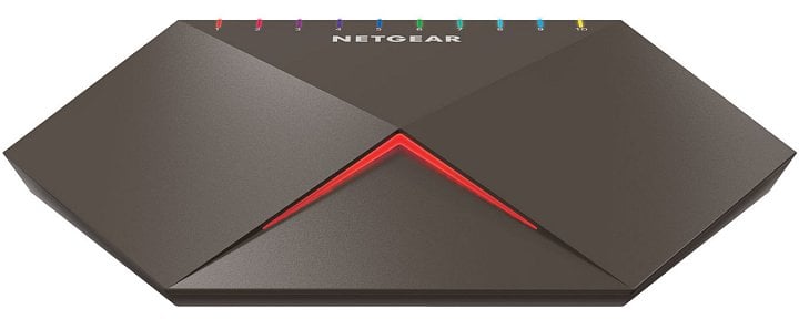 Multigigabitový switch Netgear Nighthawk Pro Gaming SX10 (GS810EMX)