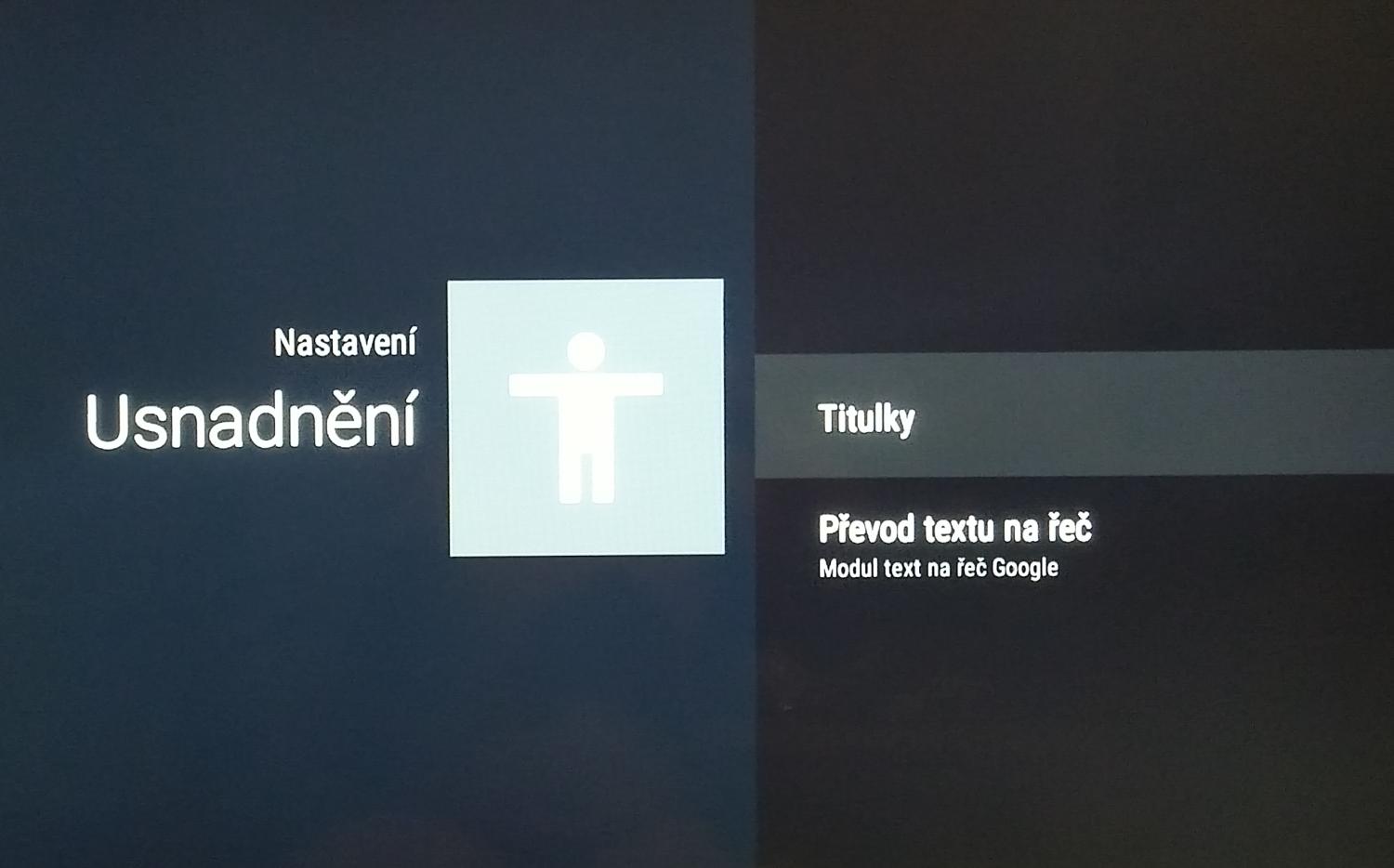 Android TV – nastavení