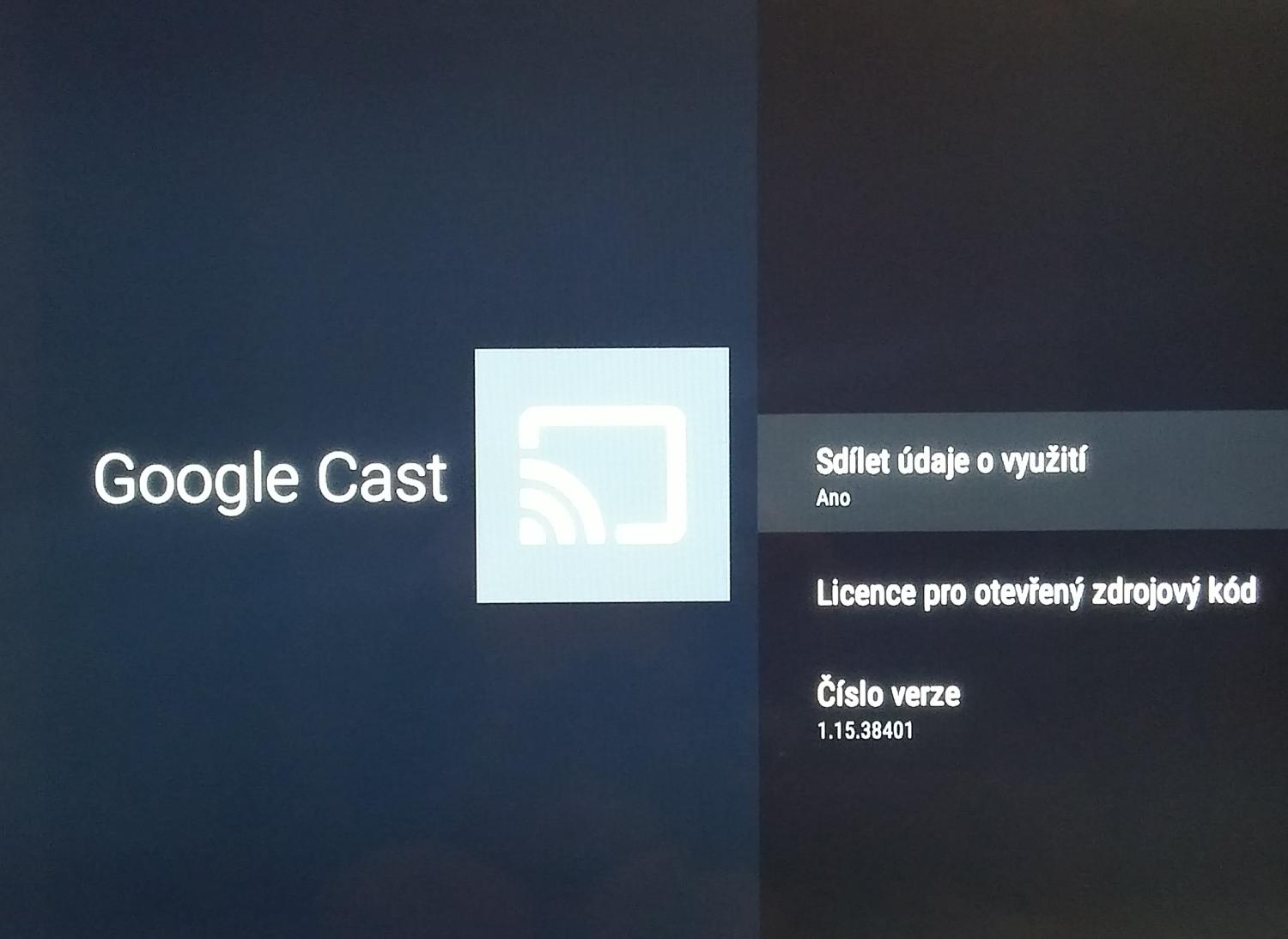 Android TV – nastavení