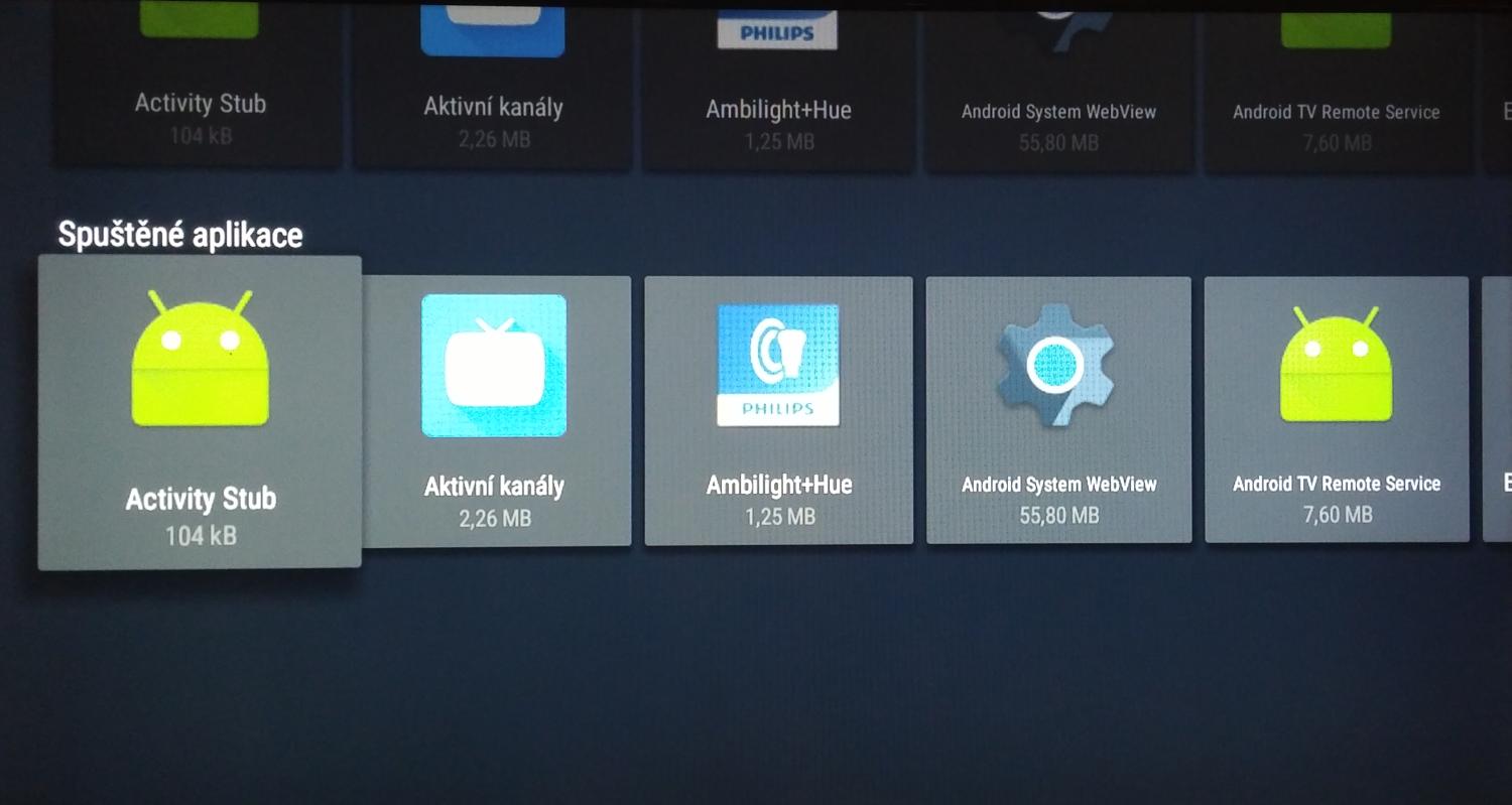 Android TV – nastavení