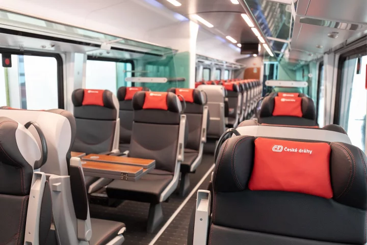 Nová souprava Českých drah ComfortJet
