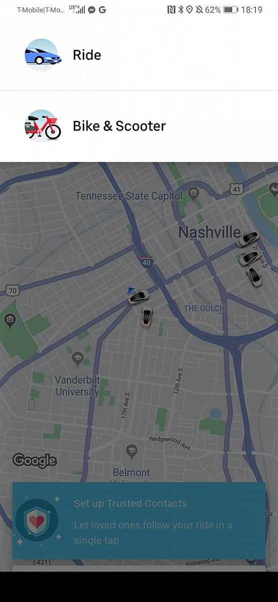 Sdílené elektrické koloběžky Jump od Uberu