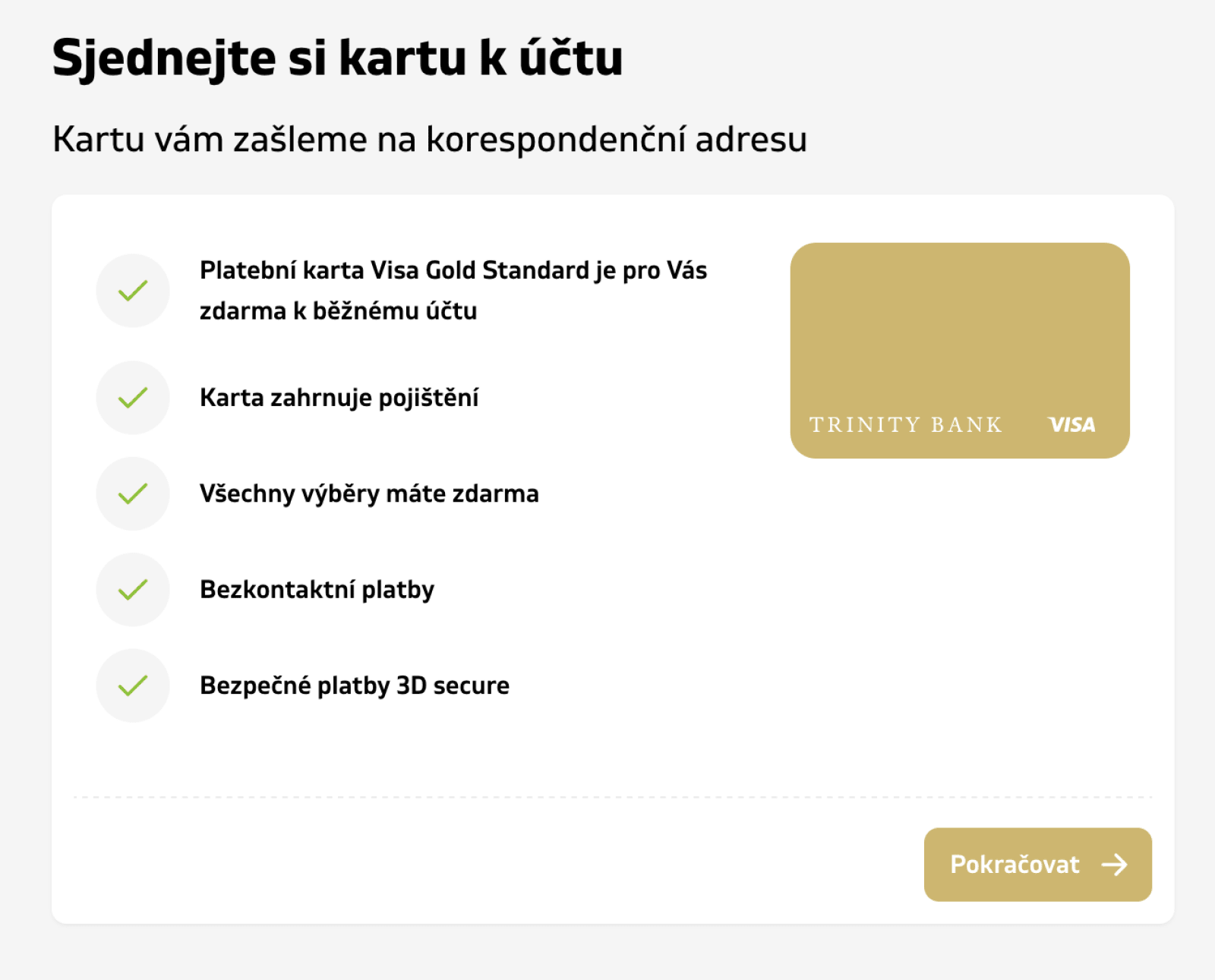 Nové internetové bankovnictví TRINITY BANK. (01. 09. 2026)
