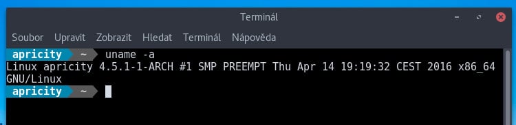 Apricity OS: start, aktualizace, ukázka vlastností