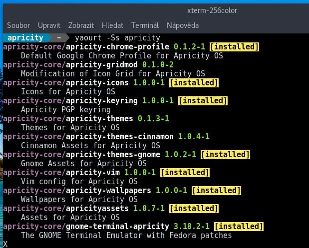 Apricity OS: start, aktualizace, ukázka vlastností