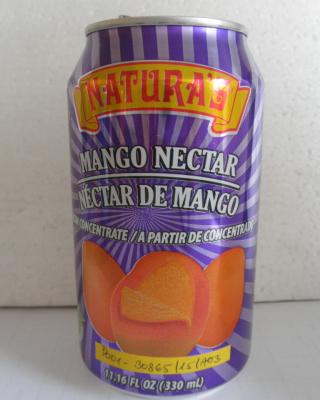 NATURA´S - NEKTAR rlzmné druhy. Kategorie: Falšované potraviny. Nevyhovující parametr: podíl ovocné složky, sacharosa, glukosa, fruktosa. Ve výrobku, přestože byl označen výrazem "bez přídavku cukrů", byl prokázán přídavek cukru (obsah a poměr sacharózy, glukózy a fruktózy odpovídal přídavku cukru). Podíl ovocné složky byl podstatně nižší, než je stanoveno pro "nektary" v příslušném právním předpise. Výrobce: Vyrobeno pro Plata s.r.o., Veselíčko u Milevska