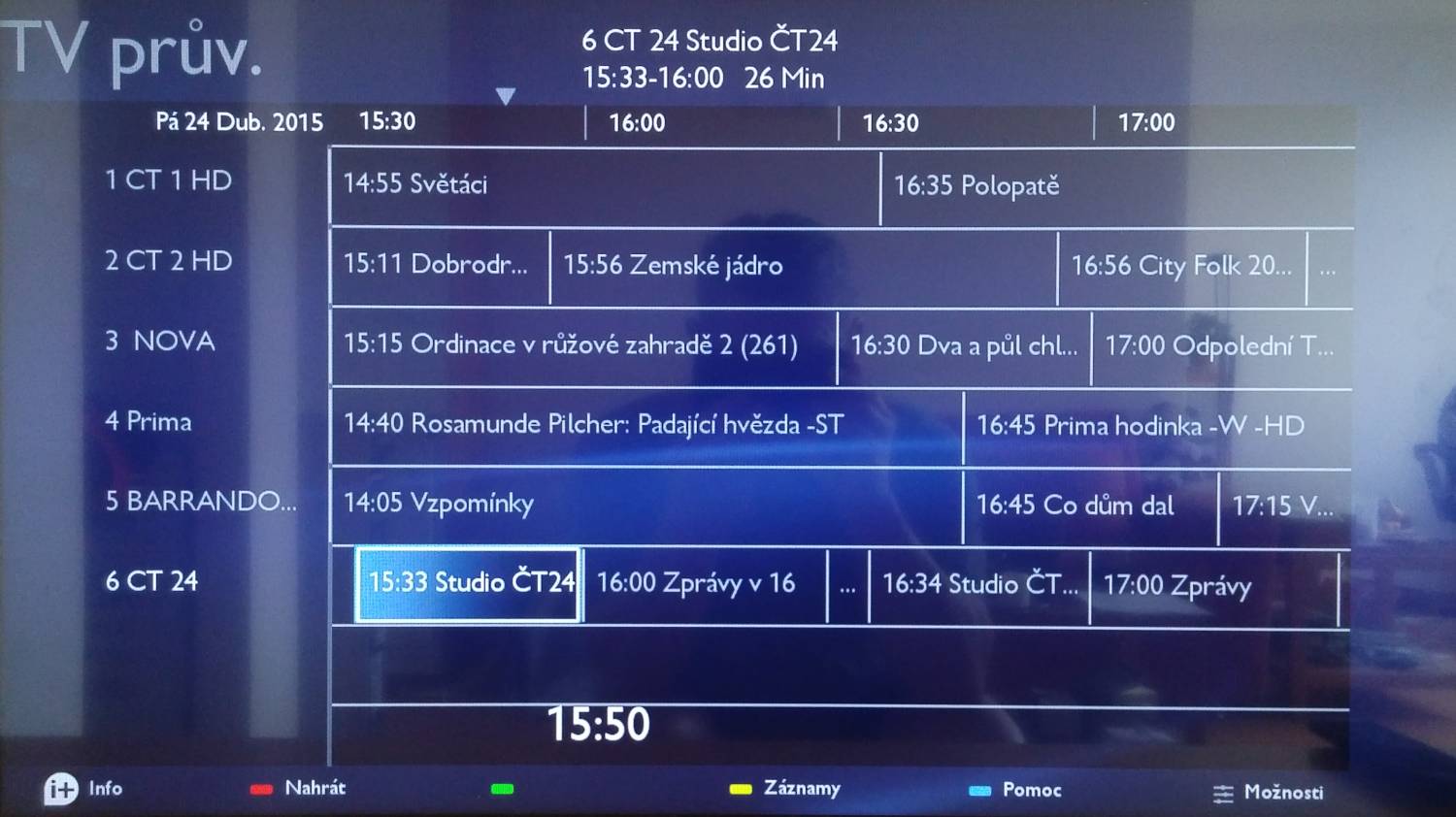Philips 32PHT4100 - EPG