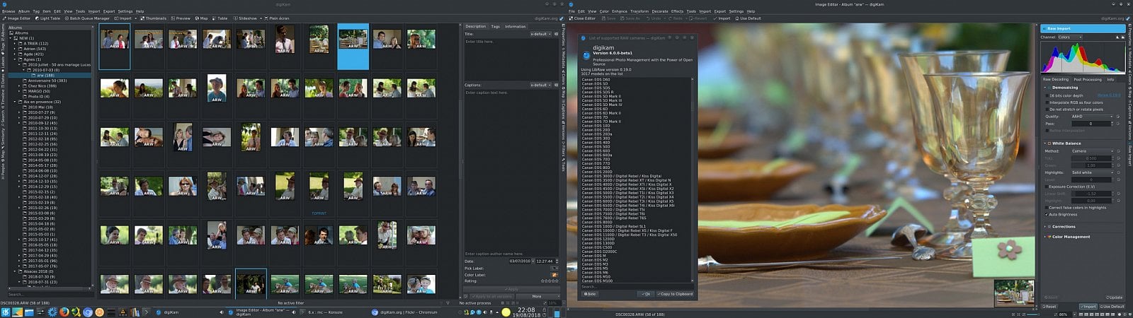 digiKam 6.0.0 beta1