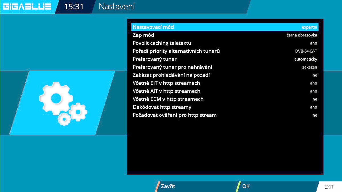 Fotogalerie přijímače GigaBlue HD Quad Plus