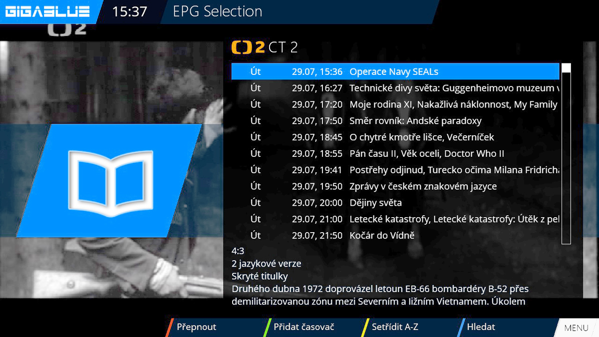 Fotogalerie přijímače GigaBlue HD Quad Plus