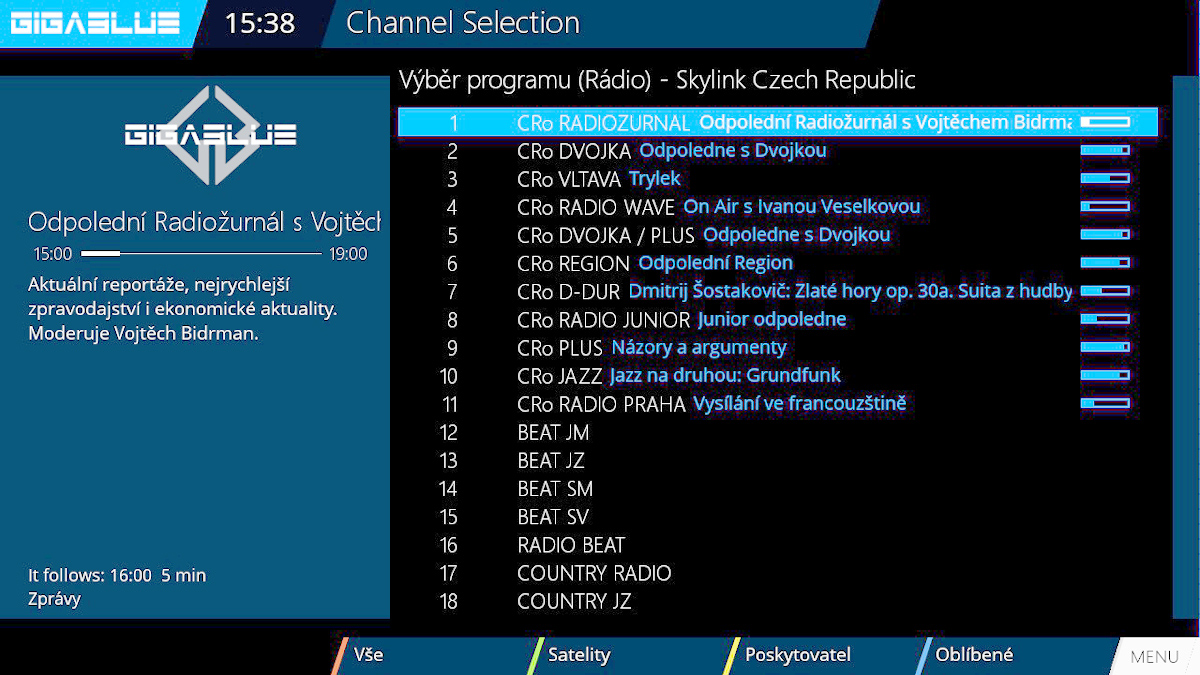 Fotogalerie přijímače GigaBlue HD Quad Plus