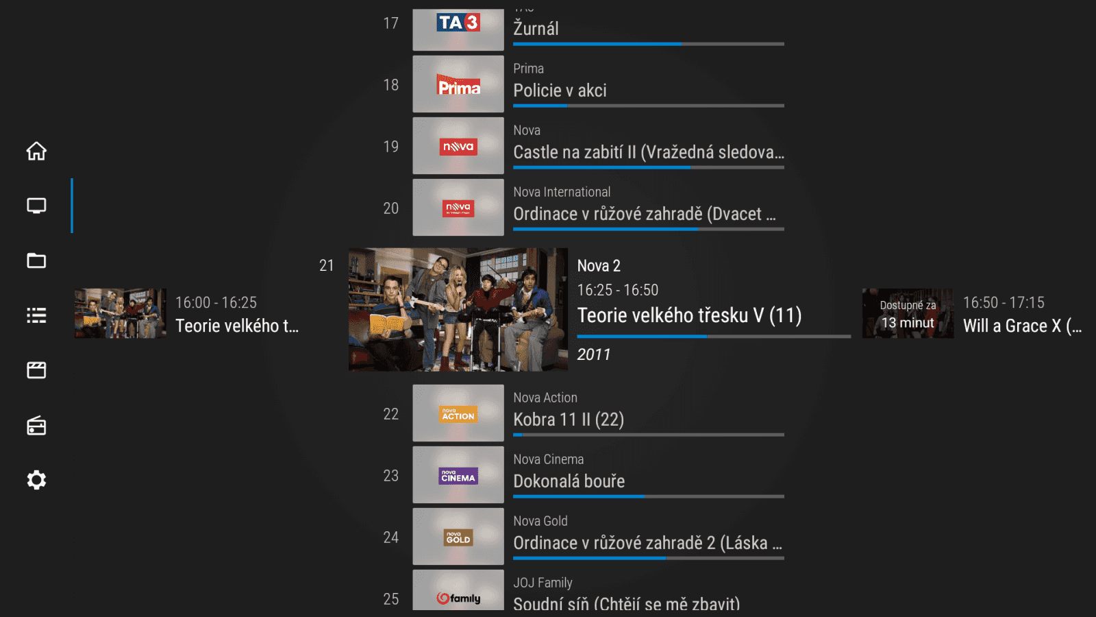 SledováníTV na Amazon Fire TV Stick