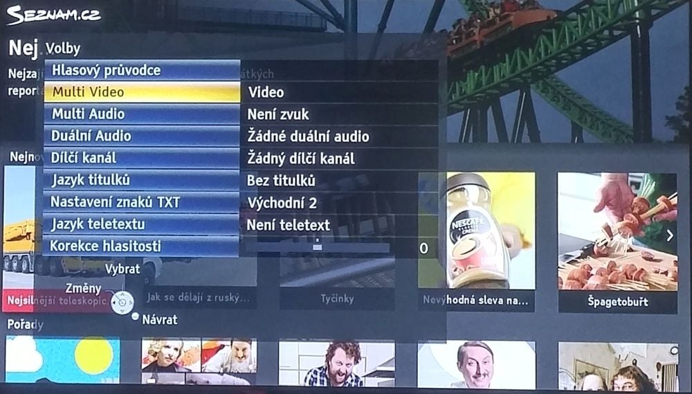 Seznam.cz TV v praxi (HbbTV funkční)