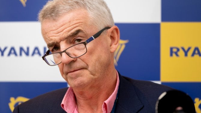 Jeden z nejvyšších bonusů v historii Evropy. Šéf Ryanairu O'Leary může získat téměř tři miliardy korun