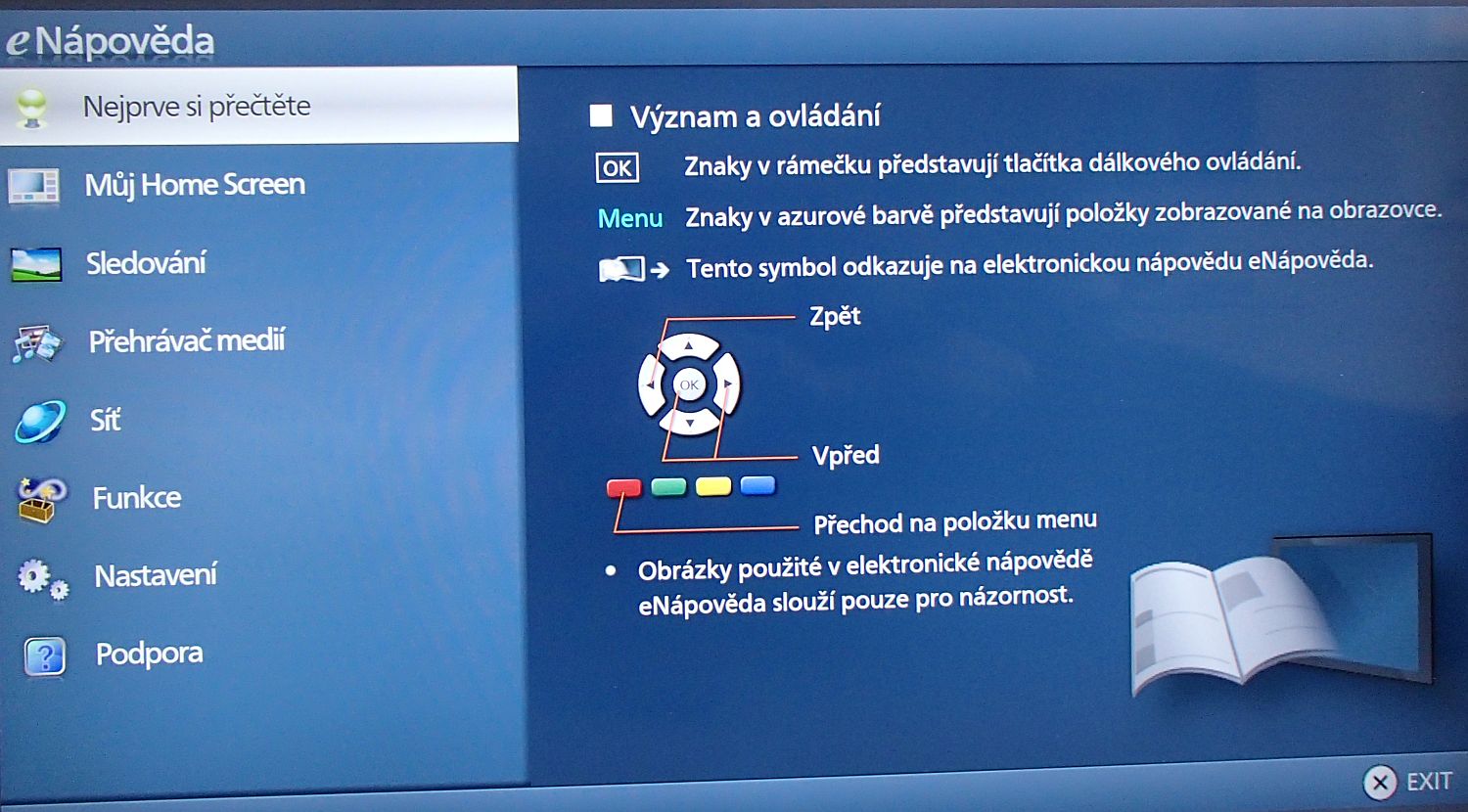 I když by se mohlo zdát, že jde o elektronickou příručku, opravdu je to pouze obecná nápověda. Udělána je pěkně, ale nemá ani vyhledávání ani index.