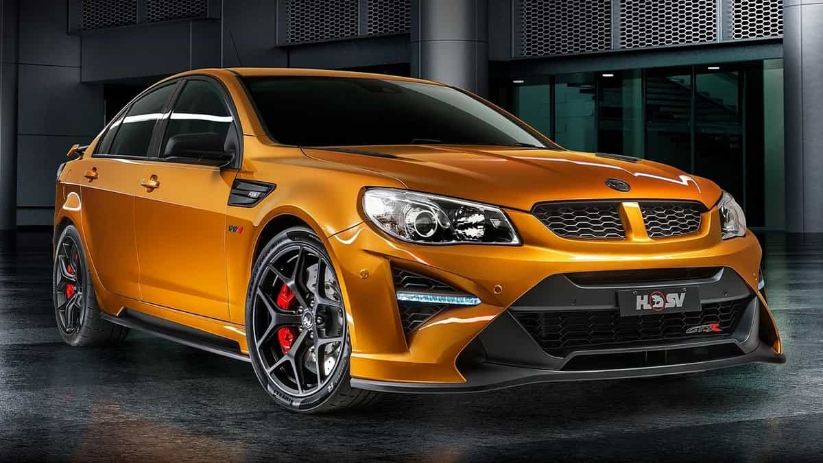 Holden Commodore se loučí ostrou verzí HSV GTSR W1. Má motor z Corvette ZR1