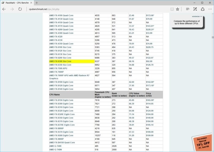 Na webu Passmark Software si snadno najdete, zdali váš počítač (nebo počítač, který chcete kupovat) je tak rychlý, jak potřebujete