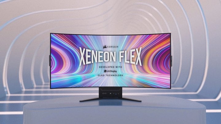 Corsair Xeneon Flex 45WQHD240 OLED ohebný zakřivený monitor 1600