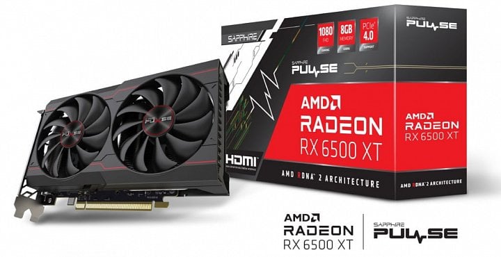 Sapphire Pulse Radeon RX 6500 XT 8GB 1