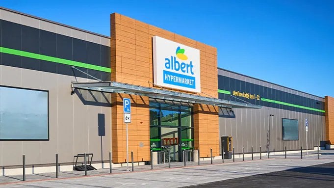 Albert, nová prodejna ve Strakonicích