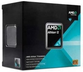 Balení procesoru AMD Athlon II X4