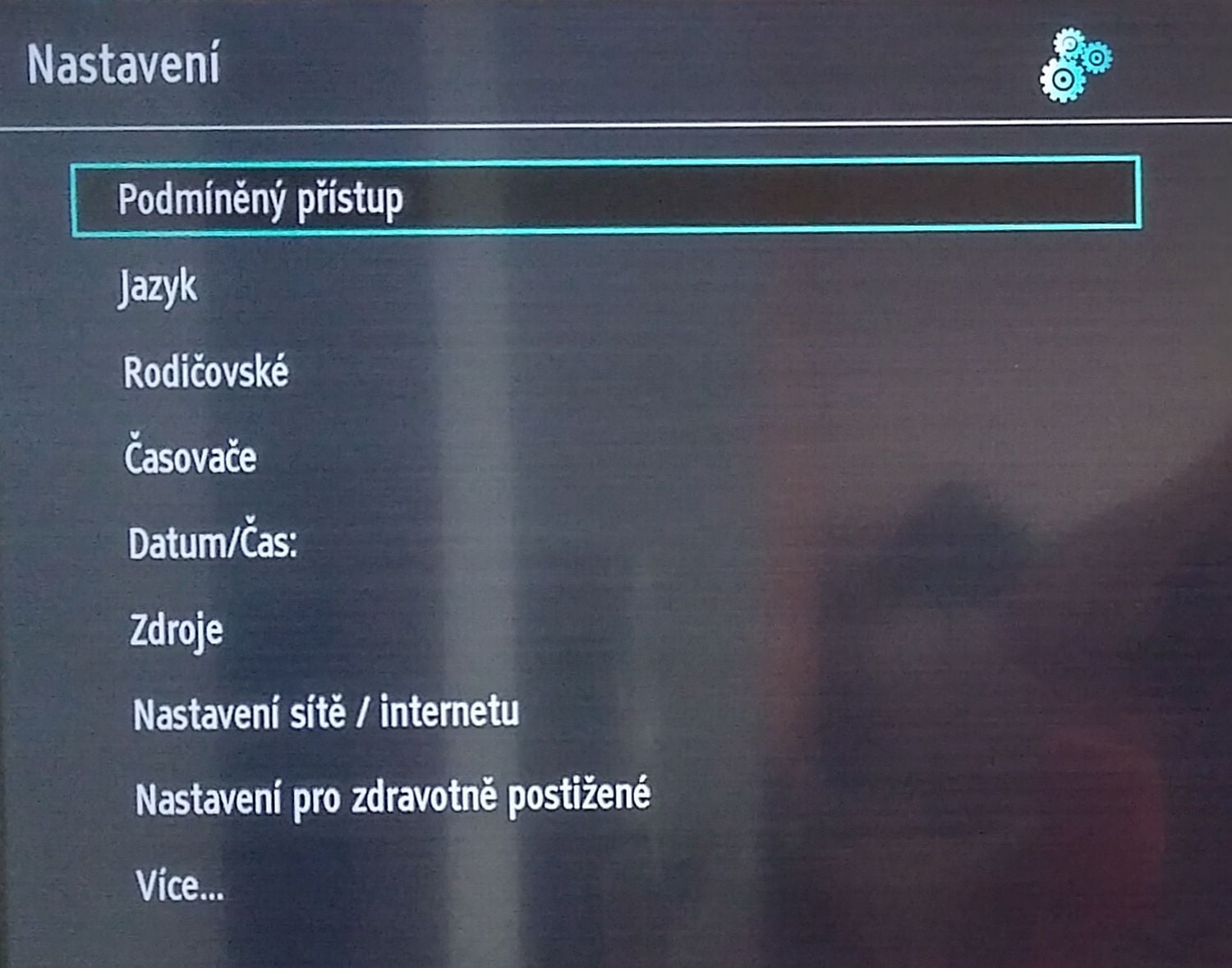 JVC LT-48V953 - menu