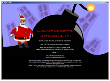 Ransomware Merry X-Mas