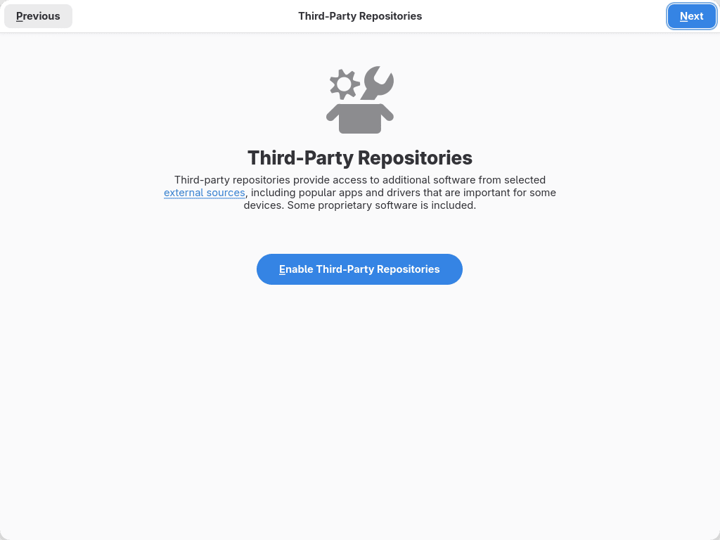 Repozitáře třetích stran ve Fedoře