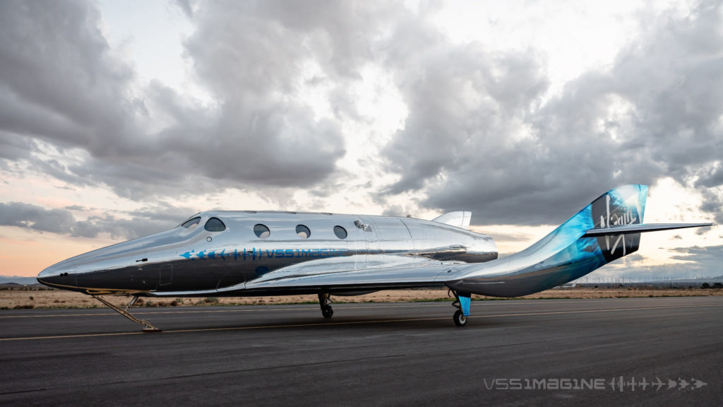 Loď VSS Imagine je přímým nástupcem starší VSS Unity. Foto: Virgin Galactic