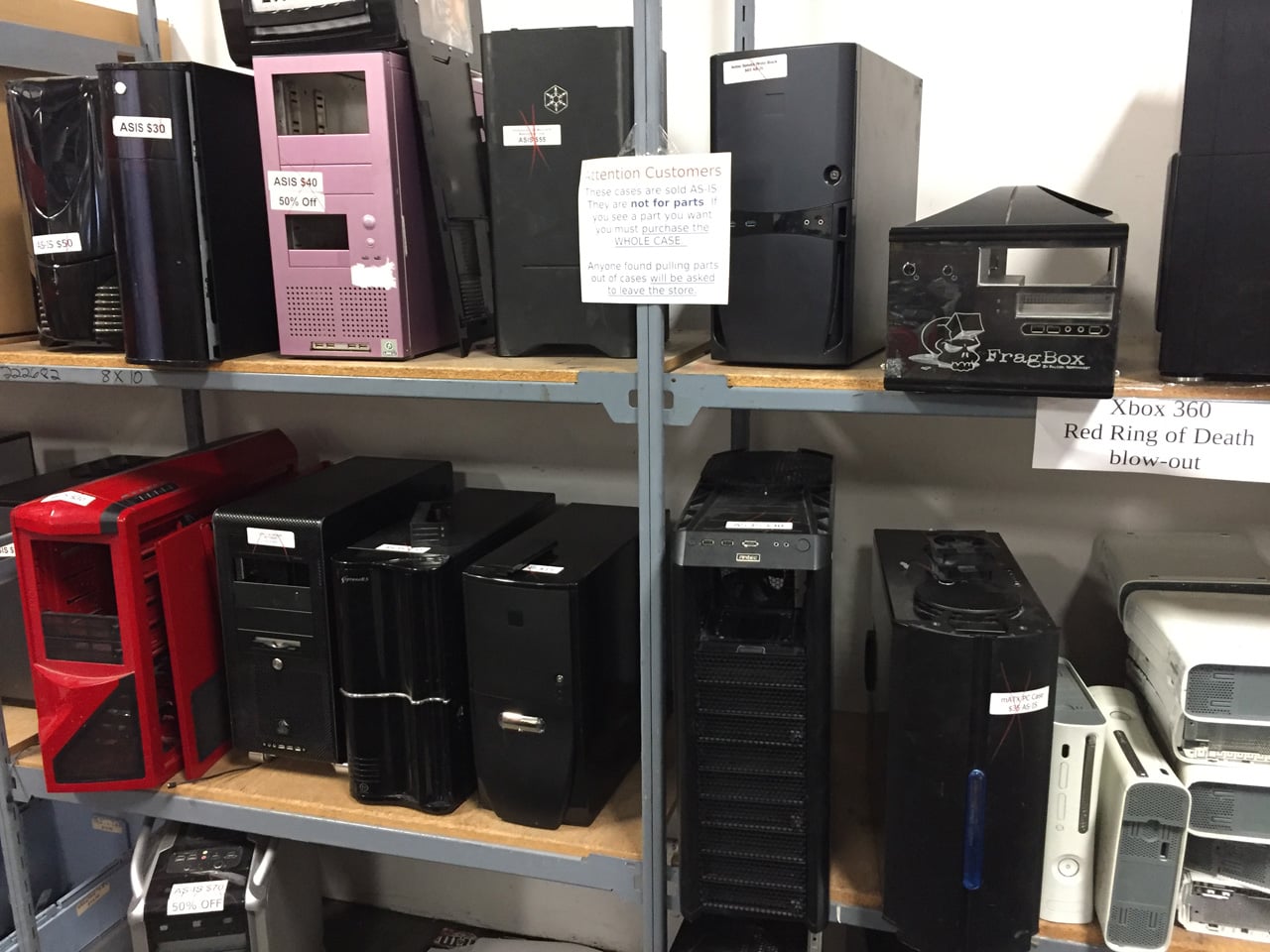 Křemíkové nebe RE-PC: prodejna starých počítačů v Seattlu