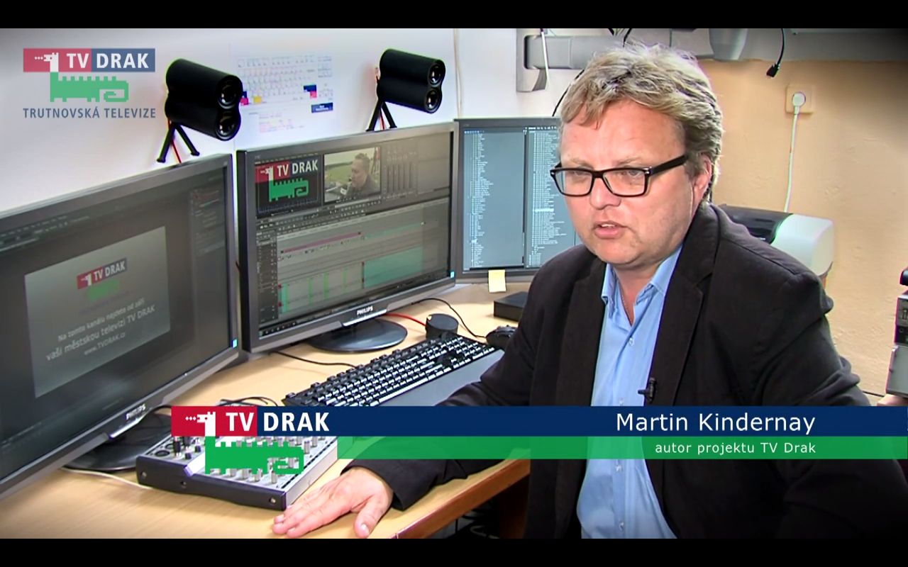 Trutnovská TV Drak se připravuje na start