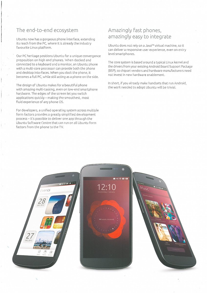 Ubuntu pro tablety a mobily