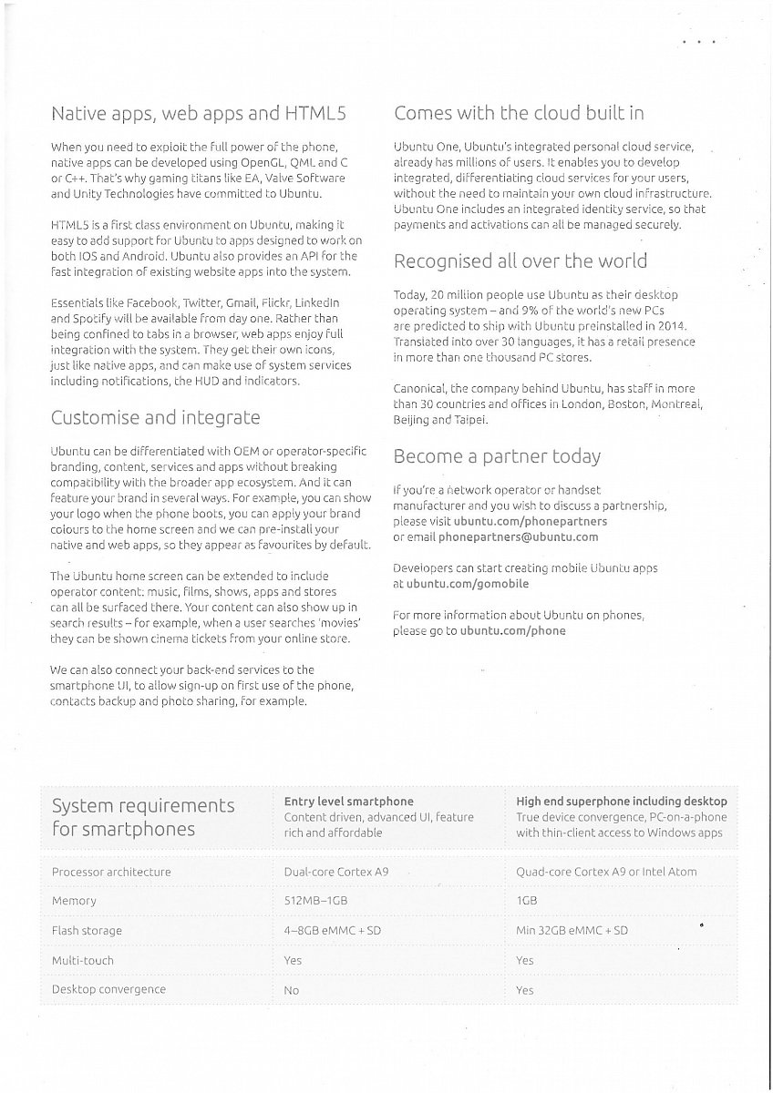 Ubuntu pro tablety a mobily