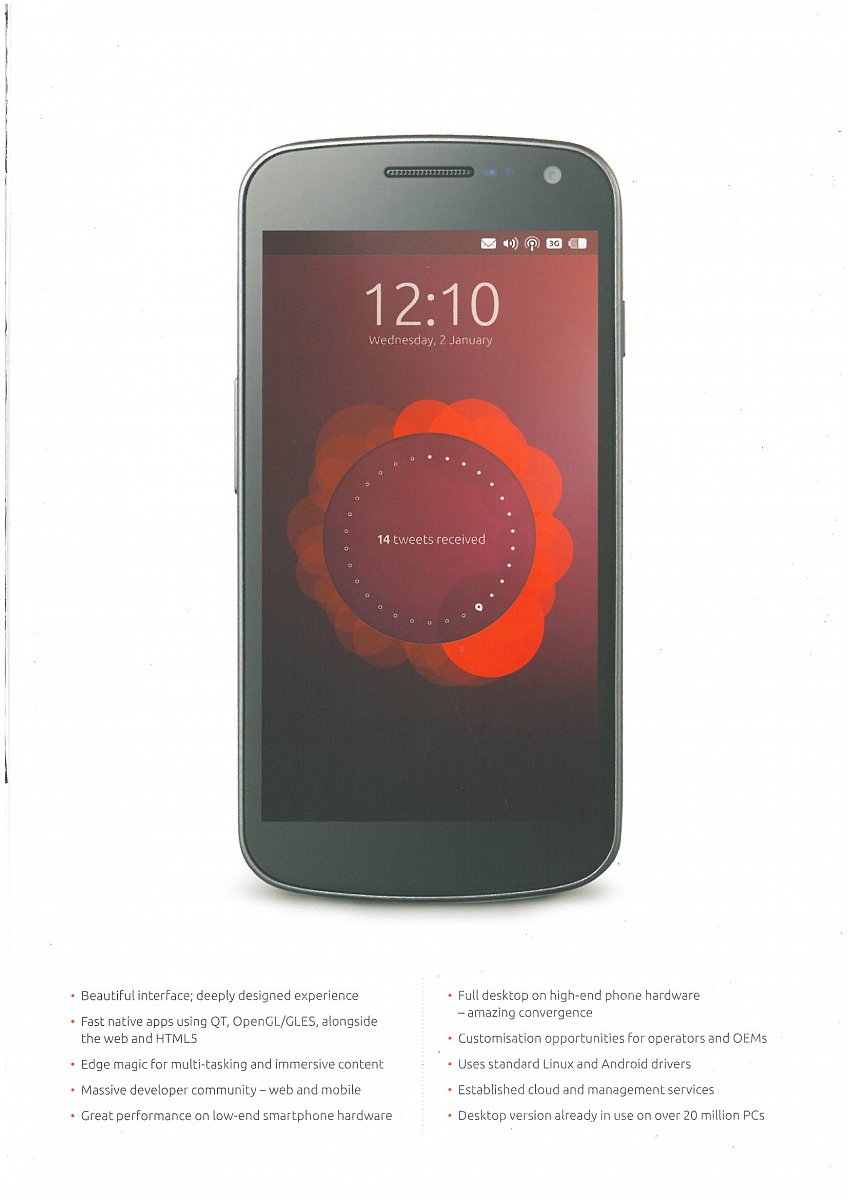 Ubuntu pro tablety a mobily