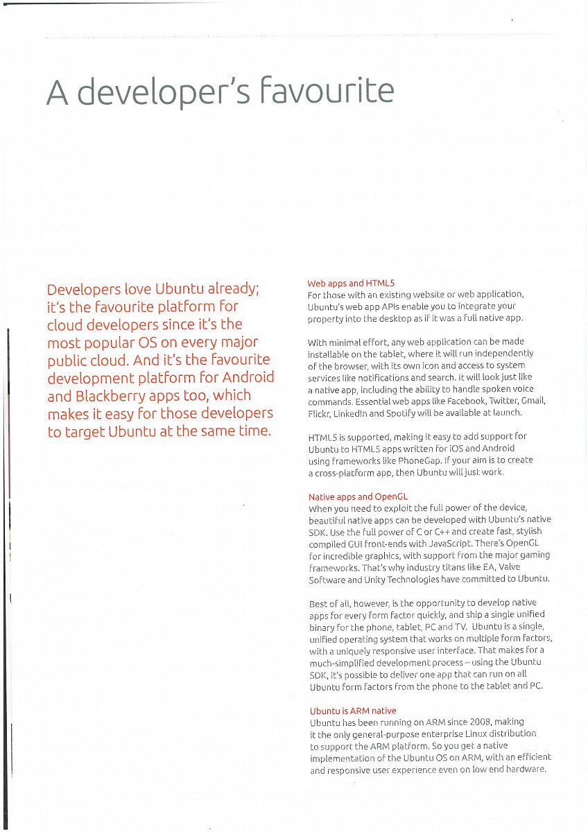 Ubuntu pro tablety a mobily