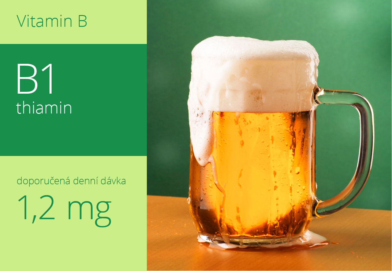Vitamín B v potravinách