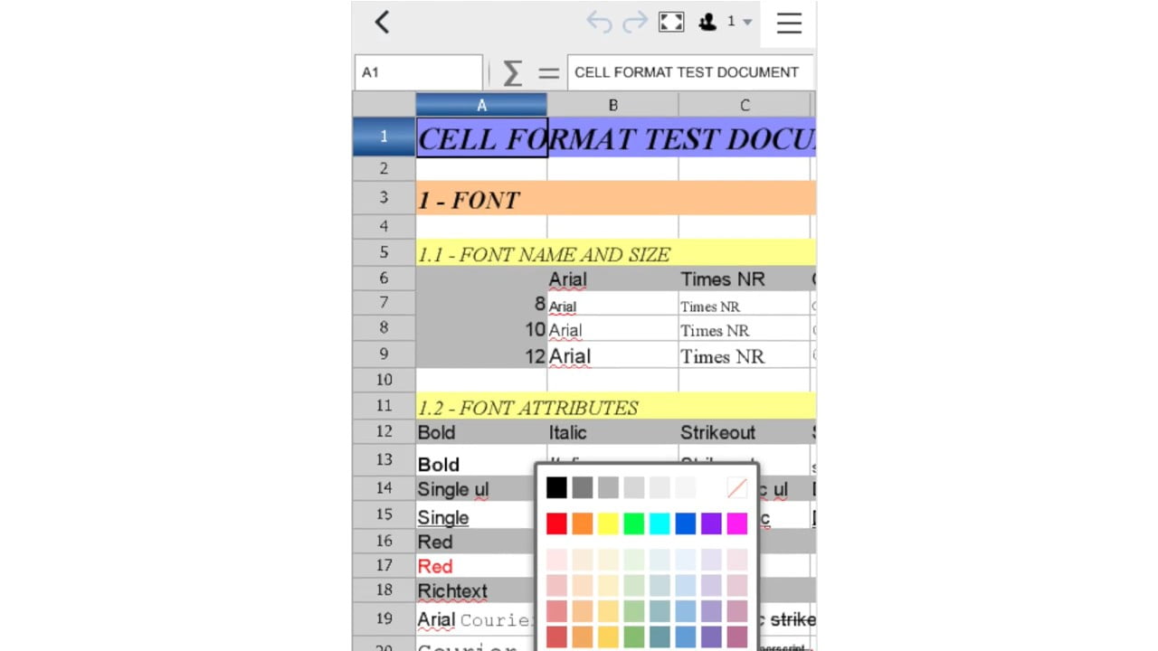 Také cloudová verze LibreOffice Online má spoustu vylepšení, například nabízí responzivní vzhled pro mobilní zařízení.